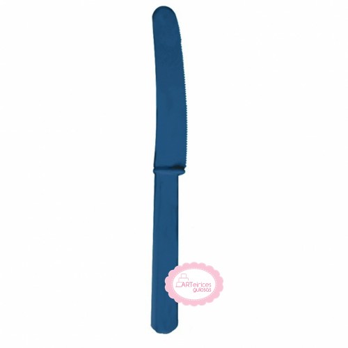 Facas Reutilizáveis Azul Escuro